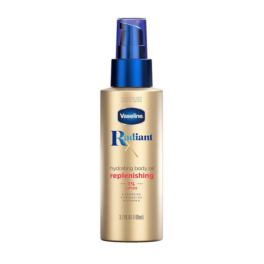 Vaseline_Radiant_X_Replenishing_and_Hydrating_Body_Oil_with_1%_Lipids,_Jojoba_Oil,_Coconut_Oil,_&_Vitamin_E_3.7_oz