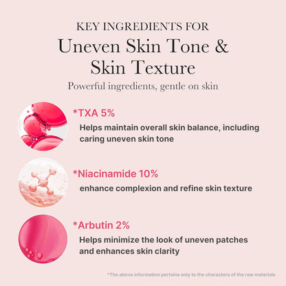 medicube_TXA+Niacinamide_15%_Glow_Facial_Serum_for_After_Spot_Care_|_All-in-One_Daily_Korean_Skincare_|_Uneven_Skin_Tone,_Texture,_and_Hydration_Care_|_High-Potency_Tranexamic_Acid_5%_|_1.01_fl.oz