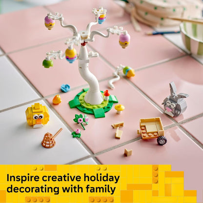 LEGO_Easter_Bunny_and_Chick_Egg_Hunt_Building_Toy_for_Girls_&_Boys_-_Springtime_Playset_for_Kids,_Ages_8+_-_Basket_Stuffer_or_Gift_Idea_for_Easter_-_40808