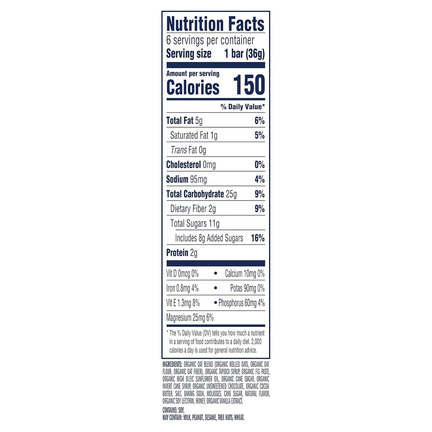 Zbar_-_Chocolate_Chip_-_Soft-Baked_Energy_Snack_Bars_-_Non-GMO_-_12g_Whole_Grains_-_USDA_Organic_Granola_Bars_(6_Pack)