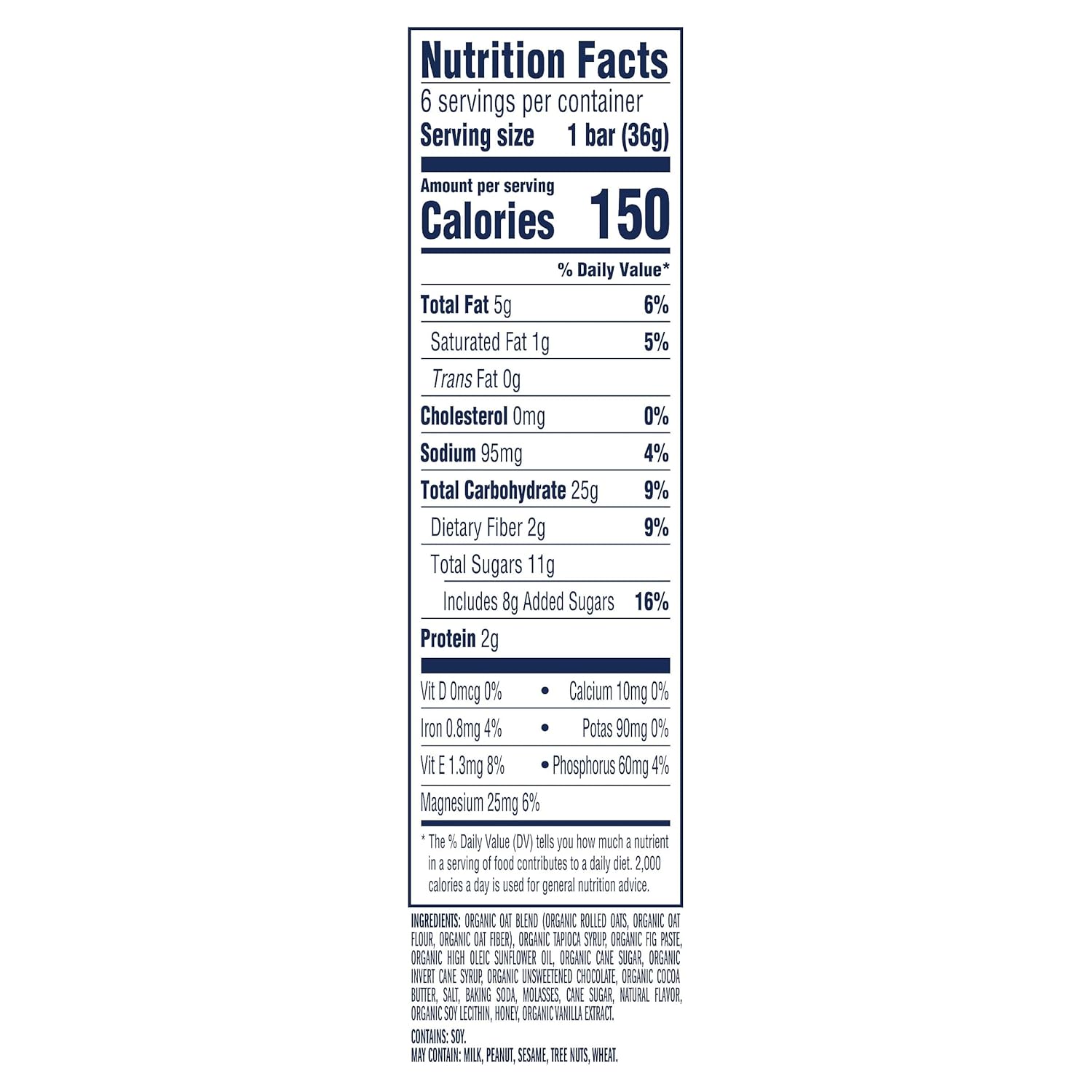 Zbar_-_Chocolate_Chip_-_Soft-Baked_Energy_Snack_Bars_-_Non-GMO_-_12g_Whole_Grains_-_USDA_Organic_Granola_Bars_(6_Pack)