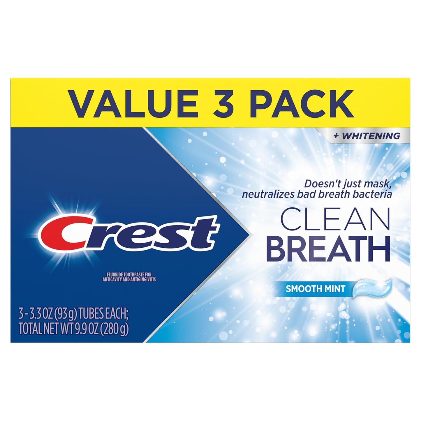 Crest_Toothpaste_Clean_Breath_Smooth_Mint_3.3oz_Pack_of_3_–_Neutralizes_Bad_Breath,_Antibacterial_Protection,_Fights_Cavities,_Freshens_Breath,_Gently_Whitens