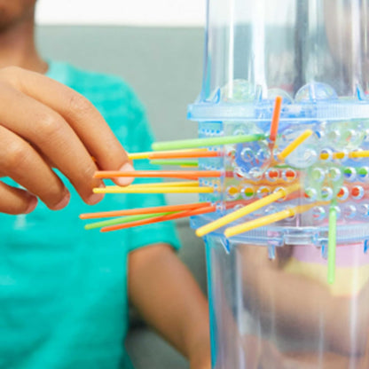 Mattel_KerPlunk_Kids_Game,_Easy-to-Learn_Family_Game_for_2_to_4_Players,_Don't_Let_The_Marbles_Fall