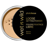 wet n wild Photo Focus Loose Baking Setting Powder, Highlighter Makeup, Fair to Medium & Tan Skin Tones, Translucent