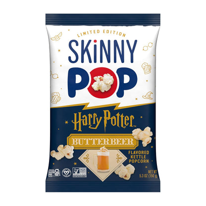 SkinnyPop_Butterbeer_Flavored_Kettle_Popcorn,_Harry_Potter_Snacks,_Gluten_Free,_Vegan,_Non-GMO,_Dairy_Free,_SkinnyPop,_5.3oz_Grocery_Sized_Bag