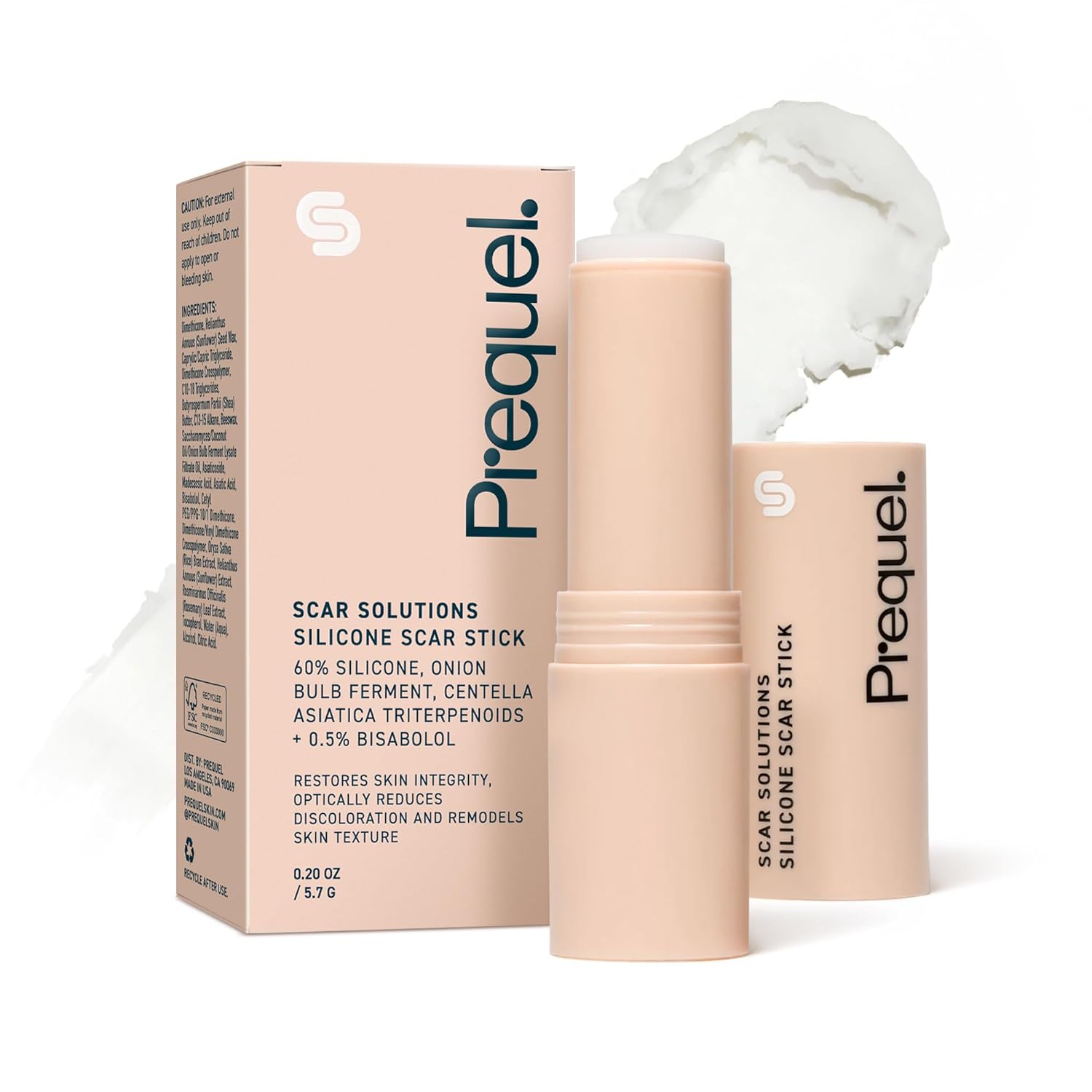 Prequel_Skin_Scar_Solutions_60%_Silicone_Scar_Stick._Thick_Solid_Velvety_Film_for_Scars._Formula_Infused_with_Centella_Asiatica_Extracts_and_Vitamin_E._Soothing_and_Occlusive