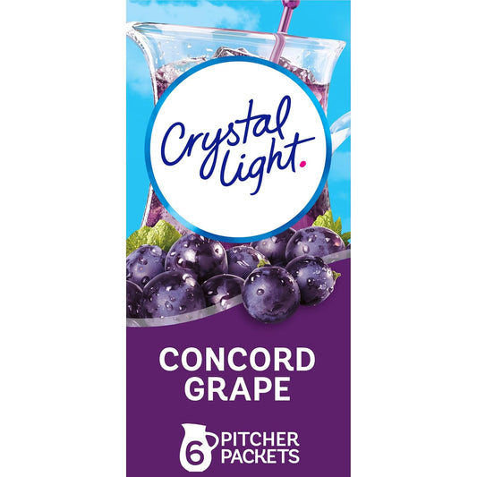 Crystal_Light_Concord_Grape_Artificially_Flavored_Powdered_Drink_Mix,_6_ct_Pitcher_Packets