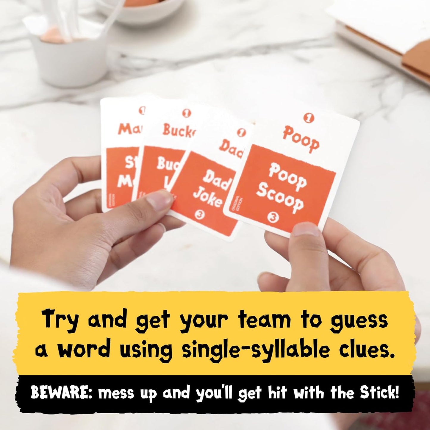 Exploding_Kittens_Poetry_for_Neanderthals_2+_Players_-_Ages_7+_-_15_Minutes_to_Play_-_Competitive_Word_Guessing_Game_-_Party_Game,_Family_Game_Night,_Kid_and_Adult_Card_Game