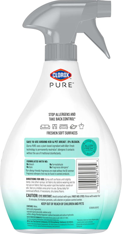 Clorox_PURE_Allergen_Neutralizer_Fabric_and_Carpet_Spray,_Clean_Breeze,_26_Fluid_Ounces