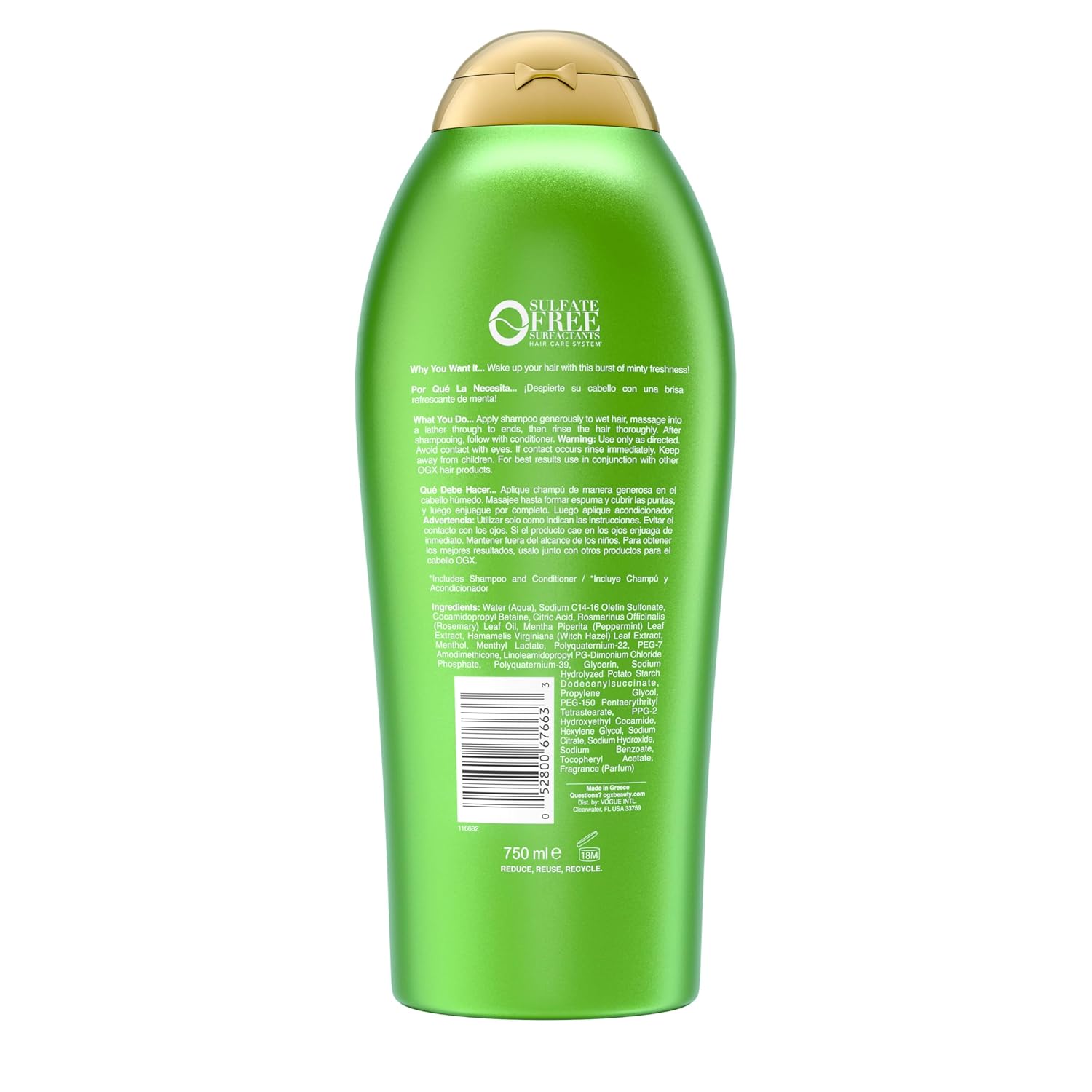 OGX_Extra_Strength_Refreshing_Scalp_+_Rosemary_Mint_Shampoo,_Clarifying_Shampoo_for_Oily_Hair_Helps_Remove_Oil_&_Residue_to_Clear_Away_Buildup,_Sulfate-Free_Surfactants,_25.4_fl._oz