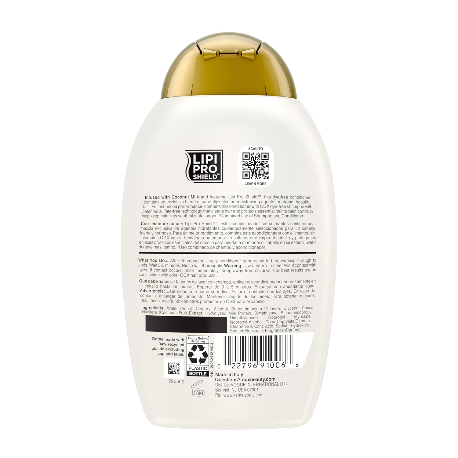 OGX_Nourishing_+_Coconut_Milk_Conditioner,_Hydrating_&_Restoring_Conditioner_Moisturizes_for_Soft_Hair_After_the_First_Use,_Parabens-Free,_Sulfate-Free_Surfactants,_13_fl._Oz