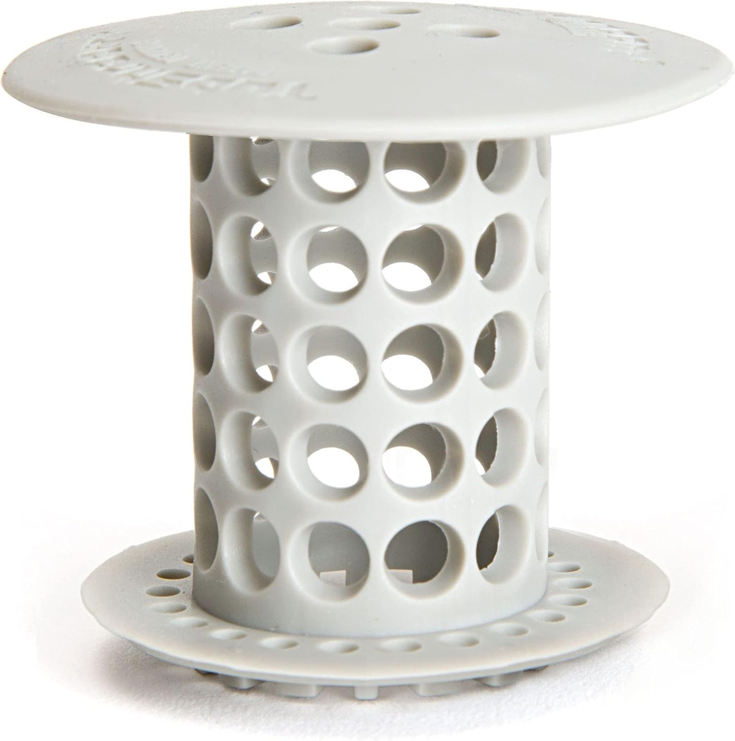 TubShroom_the_Revolutionary_Tub_Drain_Protector_Hair_Catcher/Strainer/Snare,_Gray_(TSGRA454)