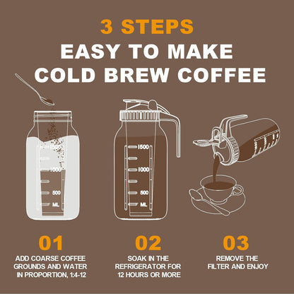 Cold_Brew_Coffee_Maker,_64_oz_Glass_Mason_Pitcher_|_100μm_stainless_steel_filter,_wide_mouth_design,_leak-proof_lid_with_handle,_pour_spout_for_iced_coffee,_tea_and_cold_drinks