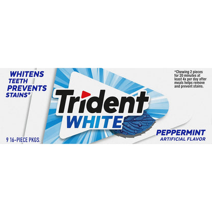 Trident_White_Peppermint_Sugar-Free_Chewing_Gum,_9_Packs_of_16_Pieces_(144_Total_Pieces)