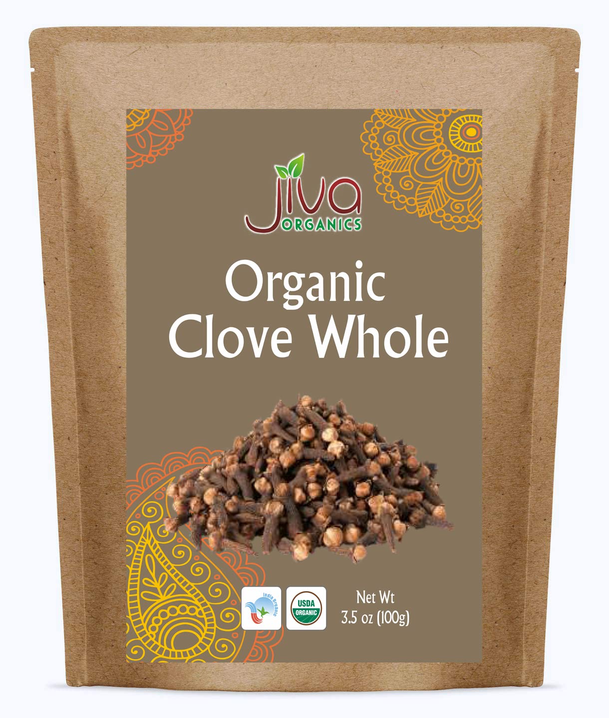 Jiva_Organic_Cloves_Whole_3.5_Ounce_Bag_-_Non-GMO,_Non_Irradiated_-_Dried_Clove_Buds_-_Great_for_Foods,_Tea,_Pomander_Balls,_and_even_Potpourri