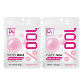 DC24 DAILY CARE 100% Xylitol Gum, Aspartame Free, Sugar Free Peppermint Chewing Natural Flavors, Gluten Vegan, 20 Pieces, Pack of 2