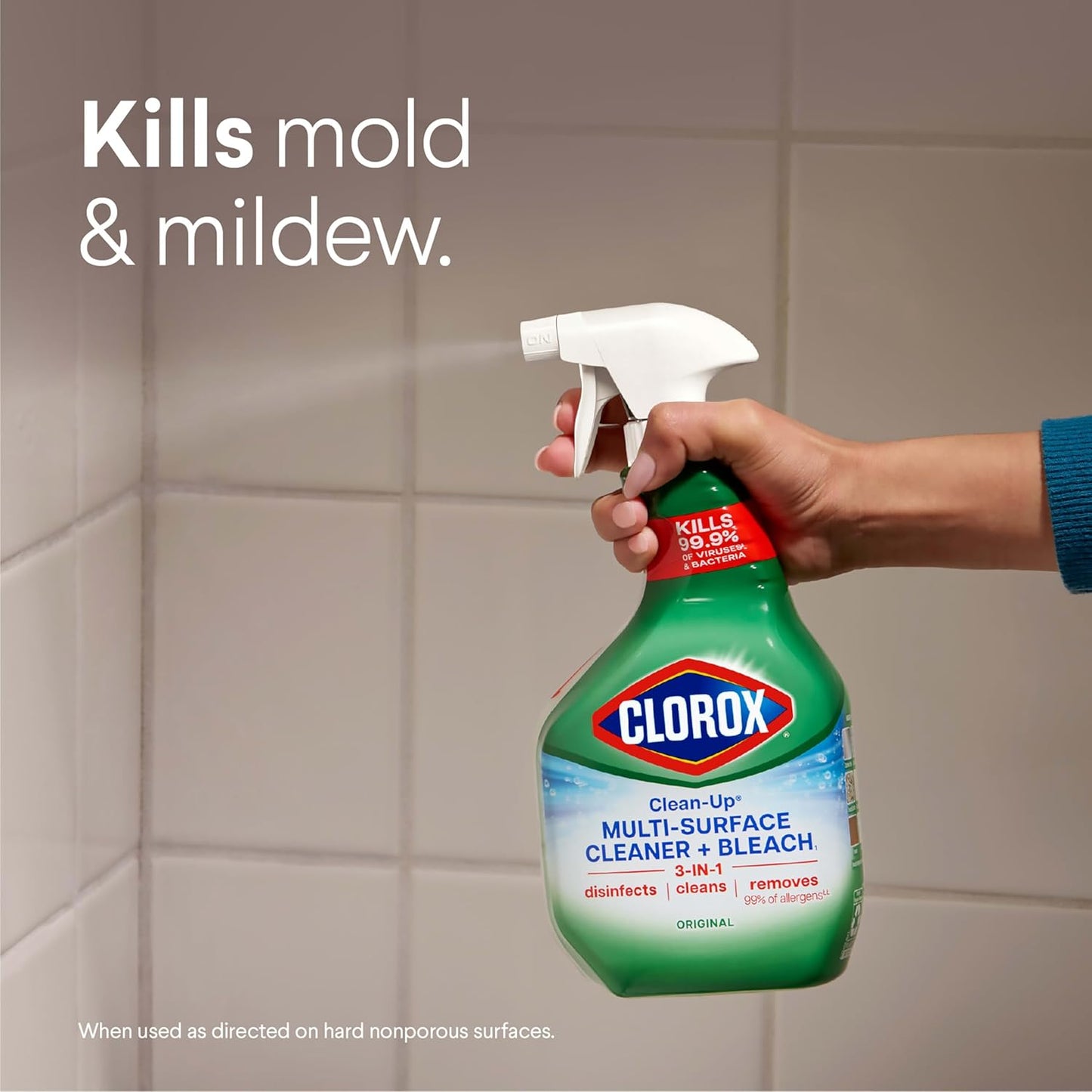 Clorox_Clean-Up_Multi_Surface_Cleaner_Bleach_Spray,_Original,_All_Purpose_Cleaning_Spray_Bottle,_Mold_and_Mildew_Cleaner,_32_Fl_Oz.,_Pack_of_3
