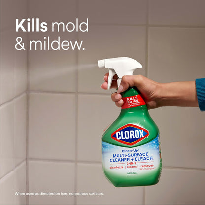 Clorox_Clean-Up_Multi_Surface_Cleaner_Bleach_Spray,_Original,_All_Purpose_Cleaning_Spray_Bottle,_Mold_and_Mildew_Cleaner,_32_Fl_Oz.,_Pack_of_3