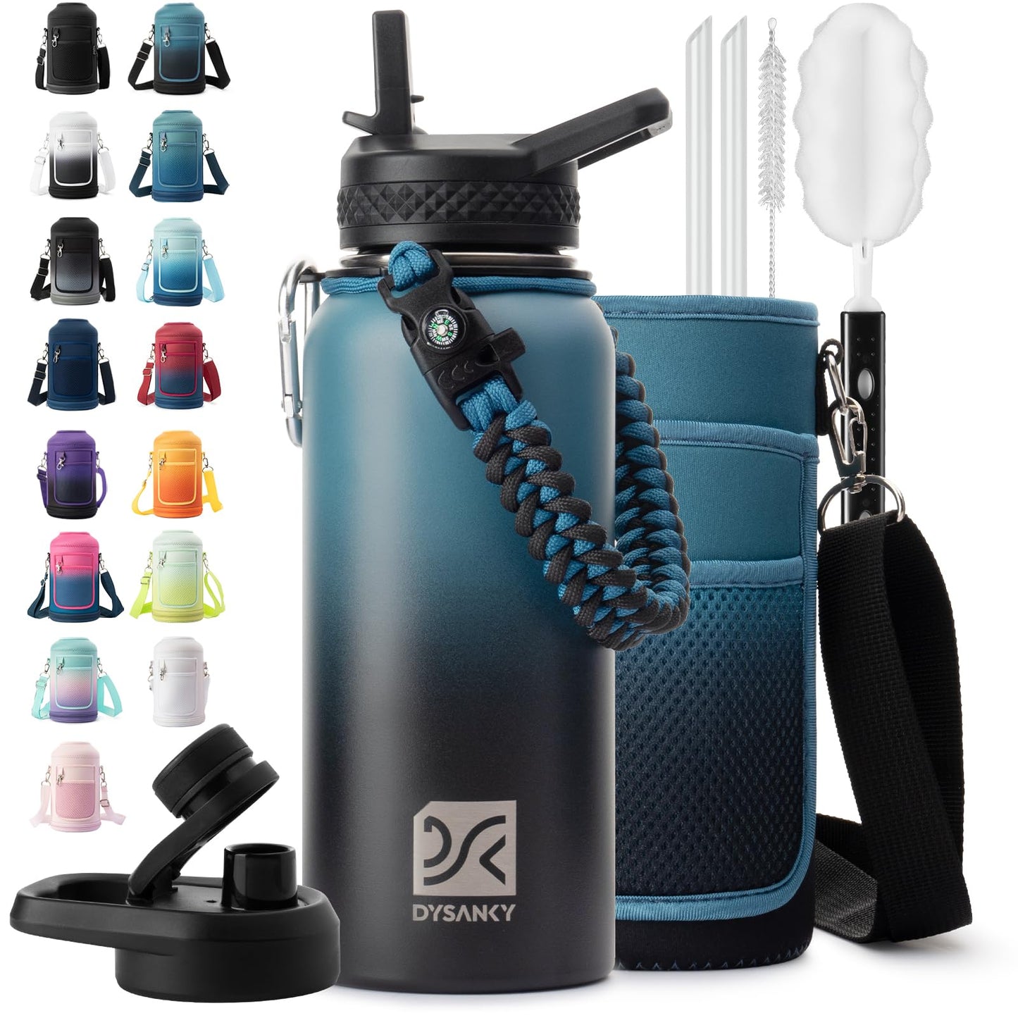 Indigo/Black - 32 Ounces