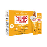 Chomps Snack Size Original Turkey Jerky Meat Sticks, ABF Turkey, Keto, Paleo, Whole30 Approved, Low Carb, High Protein, Gluten Free, Sugar Free, 35 Calories, 0.5 Oz (Pack of 24)