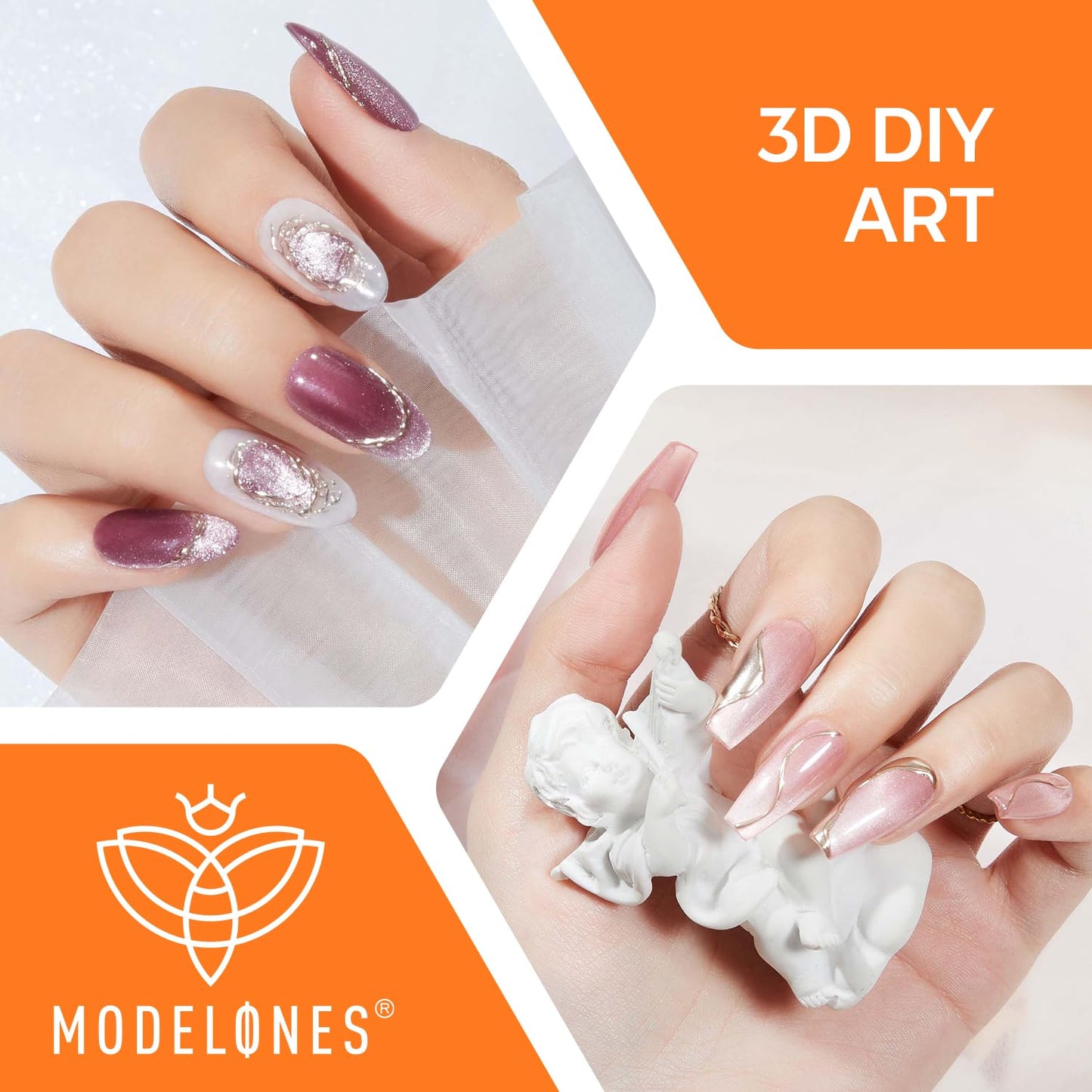Modelones_3D_Gel_Nail_Art,_Sculpting_Gel_Glue_for_Molding,_Drawing,_Charms_&_Gems_Glue,_Nail_Stuff_for_Chrome_Powder_and_Rhinestone_Design_No_Wipe,_U_V_Light_Cured_Salon_&_DIY_Use