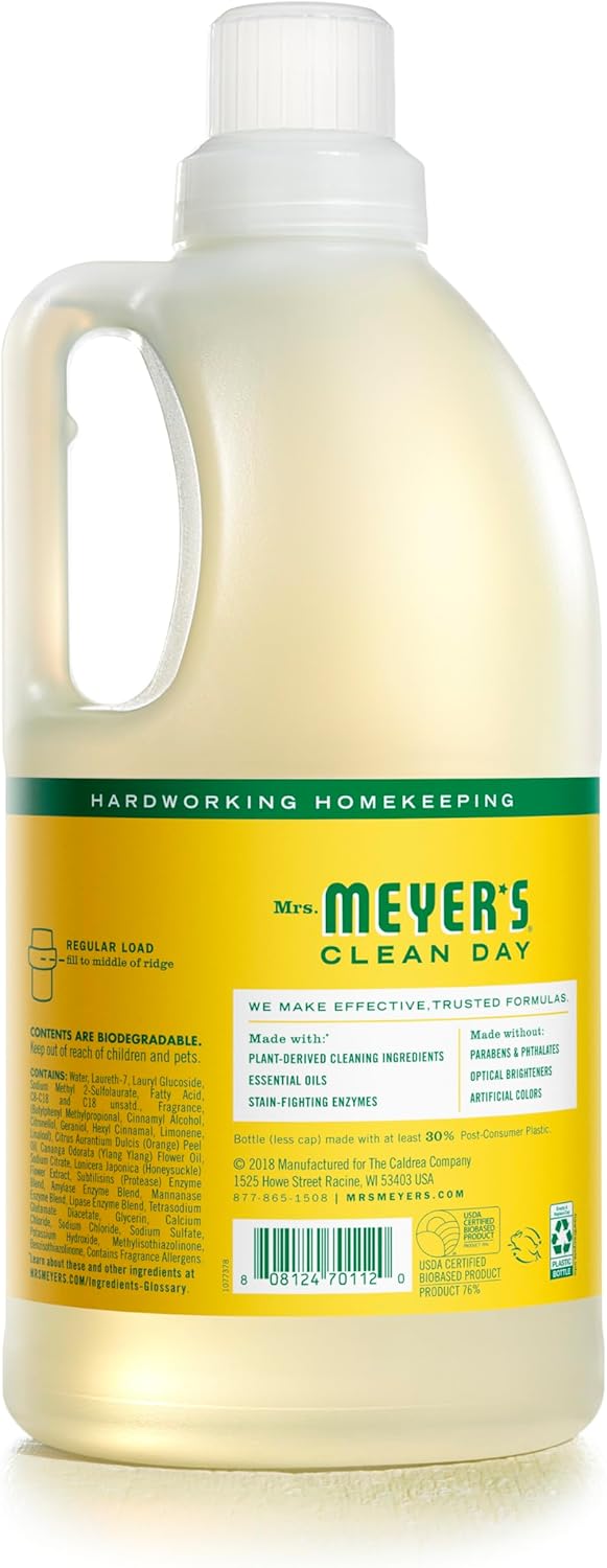 MRS._MEYER'S_CLEAN_DAY_Laundry_Detergent,_Honeysuckle,_64_Fluid_Ounce