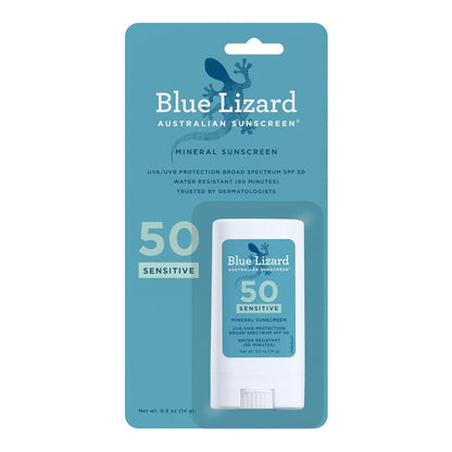 BLUE_LIZARD_Sensitive_Mineral_Sunscreen_Stick_with_Zinc_Oxide,_SPF_50+,_Water_Resistant,_UVA_UVB_Protection_Easy_to_Apply,_Fragrance_Free,_0.5_Oz
