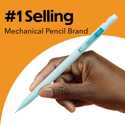 BIC_Xtra-Smooth_Pastel_Mechanical_Pencils_with_Erasers,_Medium_Point_(0.7_mm),_Bulk_School_Supplies_for_Students_and_Teachers,_40-Count_Pack
