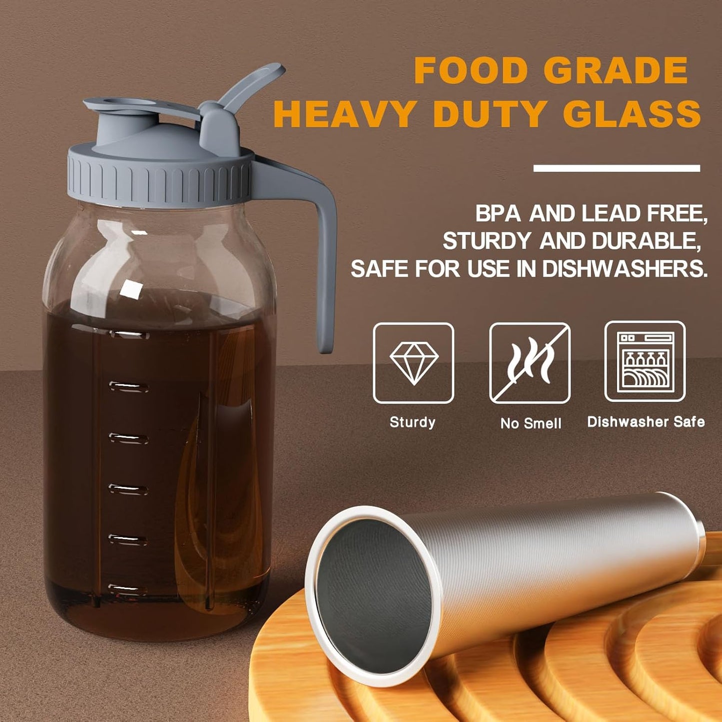 Cold_Brew_Coffee_Maker,_64_oz_Glass_Mason_Pitcher_|_100μm_stainless_steel_filter,_wide_mouth_design,_leak-proof_lid_with_handle,_pour_spout_for_iced_coffee,_tea_and_cold_drinks