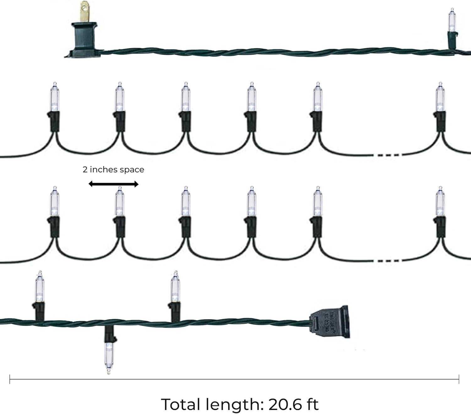 Holiday_Essence_Christmas_LED_Lights_100_Cool_White_String_Lights_for_Indoor_and_Outdoor_Decorative_Use,_Holiday_and_Tree_Decor,_Patio_Hanging_Lighting_Decorations,_Green_Wire,_26.9_Ft,_UL_Certified