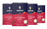 Morton Ice Cream Salt, Rock 4 Pound, Tub (Pack of 4)