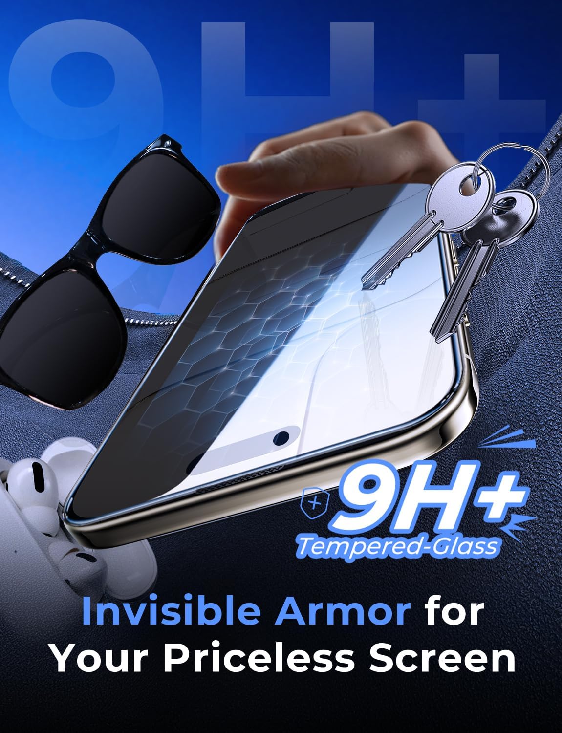 MAGIC_JOHN_2_Pack_for_iPhone_17_Pro_Max_6.9_inch_Privacy_Glass_Screen_Protector-[Anti-Spy]_Auto_Dust-Elimination,_Bubble_Free,_Easy_Installation,_Daily_Drop_Protection