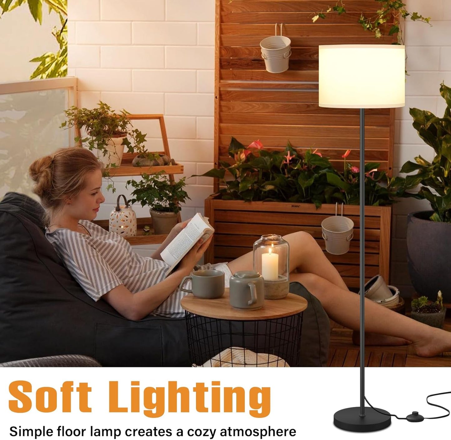 Modern_Floor_Lamp_Simple_Design_with_White_Shade,_Foot_Pedal_Switch,_60"_Small_Tall_Lamps_for_Living_Room_Bedroom_Office_Dining_Room_Kitchen,_Black_Pole_Lamp(Without_Bulb)