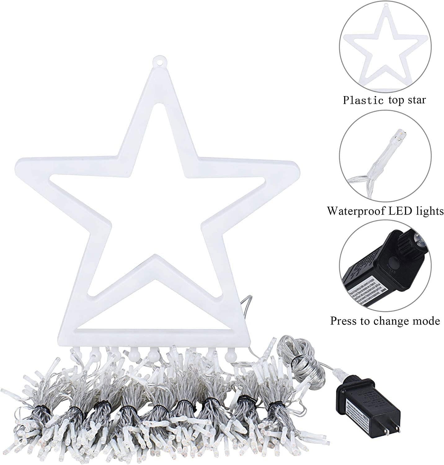 Outdoor_Christmas_Star_String_Lights,_320_LED_11.5_ft_Waterfall_Tree_Lights_with_8_Lighting_Modes_for_Indoor/Outdoor_Yard,_Home,_Festival,_Party,_Xmas,_New_Year_Decor
