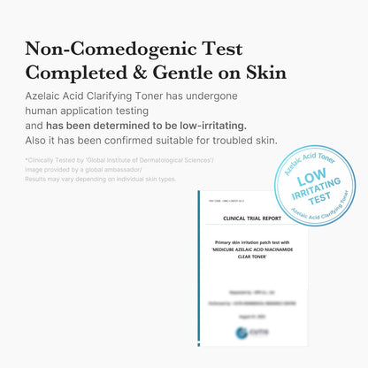medicube_Azelaic_Acid_Niacinamide_Clarifying_Toner_|_Troubled_Skin_Care,_Ideal_for_Purifying_&_Calming_|_4%_Azelaic_Acid_&_2%_Niacinamide|_Soothing_Daily_Toner_|_Korean_Skin_Care_|_8.45_fl.oz