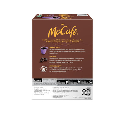 McCafe_French_Roast,_Single_Serve_Coffee_Keurig_K-Cup_Pods,_Dark_Roast,_96_Count_(4_Packs_of_24)