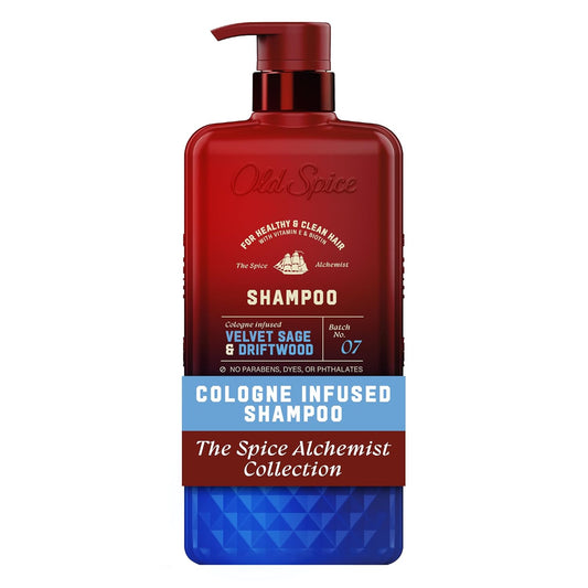 Old_Spice_Mens_Shampoo,_The_Spice_Alchemist_Collection,_24/7_Cologne-Infused_Velvet_Sage_&_Driftwood_Scent,_Free_of_Parabens_&_Phthalates,_21.9_fl_oz