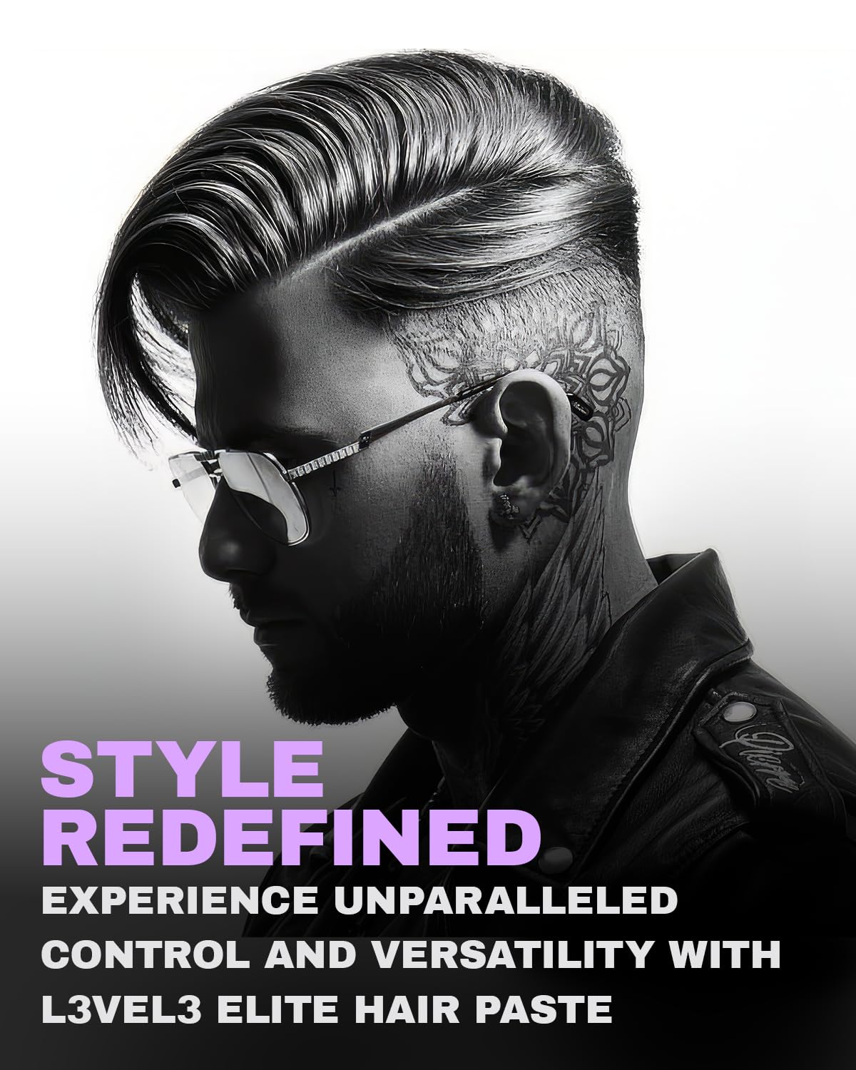 L3_-_Level_3_Paste_-_Long-Lasting_Hold_-_Improves_Strength_and_Volume_of_Hair_-_Protects_Against_Hair_Damage_-_Level_Three_Men_Styling_Product_(150_ML,_Paste)