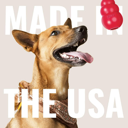 KONG_Flyer_-_Durable_Dog_Toy_for_Outdoor_Playtime_-_Natural_Rubber_Flying_Disc,_Dog_Toy_for_Fetch_-_Safer_Disc_for_Healthy_Activity_-_for_Medium/Large_Dogs