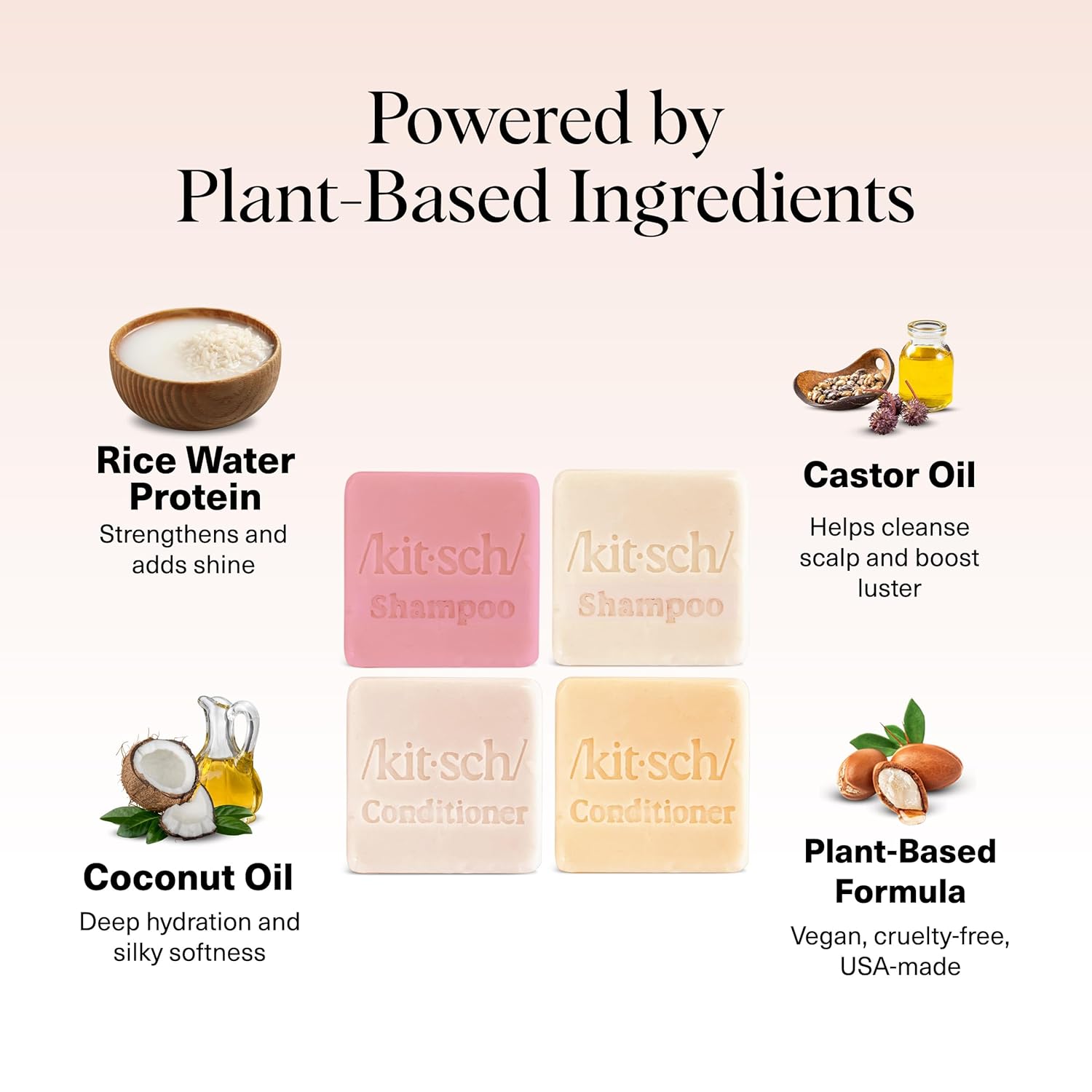 Kitsch_Shampoo_and_Conditioner_Set_-_4pc_Sampler_Bars_with_Rice_Water_Shampoo_and_Conditioner,_Castor_Oil_Shampoo_&_Coconut_Oil_Conditioner_-_Bottle-Free_Beauty_for_Hair_Growth,_Repair_&_Moisture