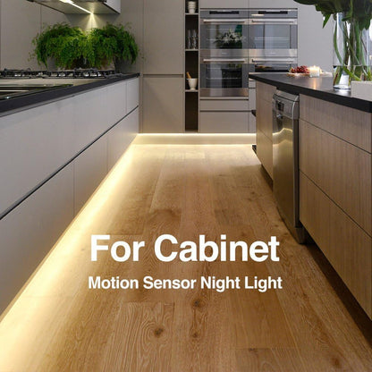 Vansky_Motion_Activated_Bed_Light,_Flexible_LED_Strip_Motion_Sensor_Night_Light_Bedside_Lamp_Illumination_with_Automatic_Shut_Off_Timer_(Warm_Soft_Glow)