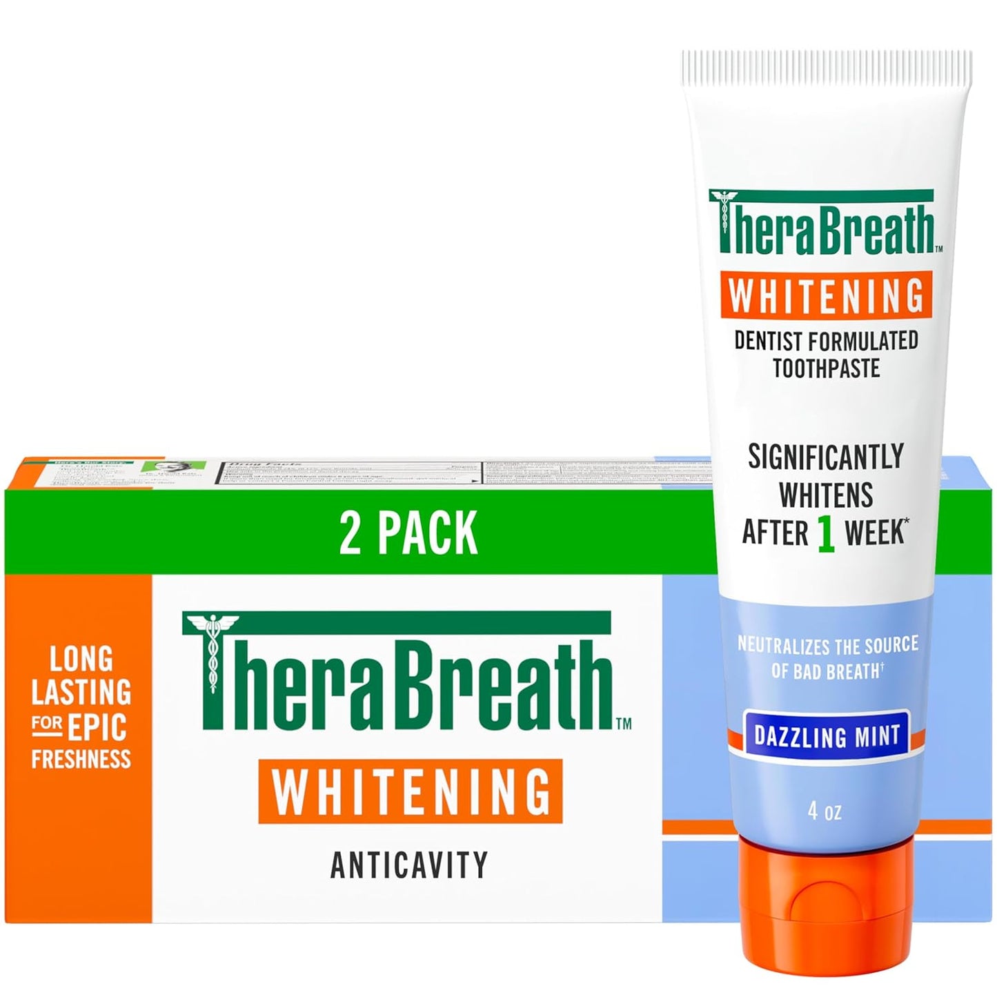 TheraBreath_Whitening_Toothpaste,_Gentle_Peroxide-Free_Teeth_Whitening_in_1_Week_(3),_with_Fluoride_for_Anticavity_Protection,_Dazzling_Mint,_4_Oz,_2-Pack