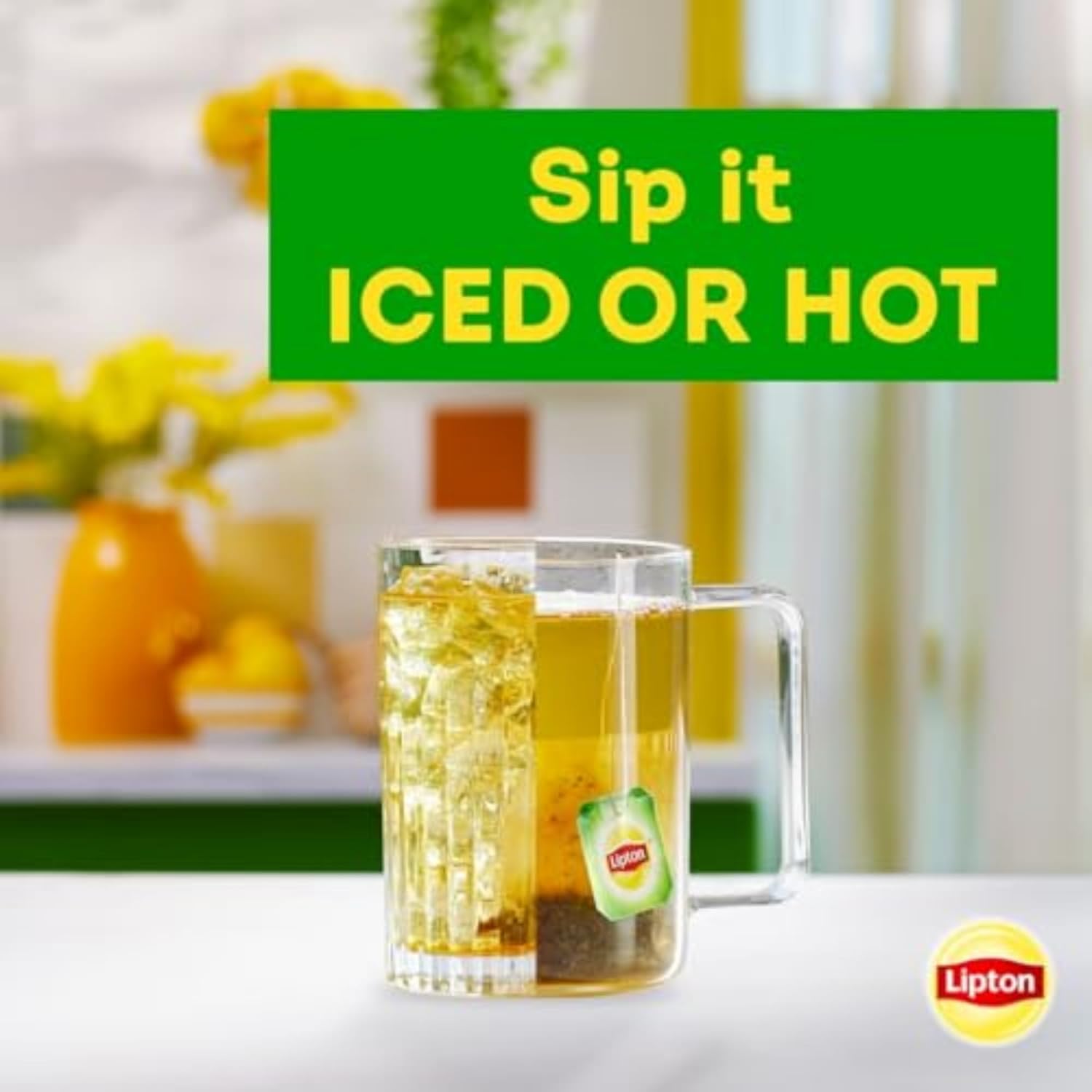 Lipton_Peach_Green_Tea_Bags,_Flavored,_Unsweetened_Teabags_for_Hot_Tea_or_Peach_Iced_Tea_with_Caffeine_and_Flavonoids,_20_Total_Tea_Bags