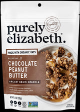 Purely Elizabeth Vanilla Almond Butter Keto Granola, Made with Nuts and Seeds, Grain-Free, Gluten-Free, Non-GMO (8oz Bag)