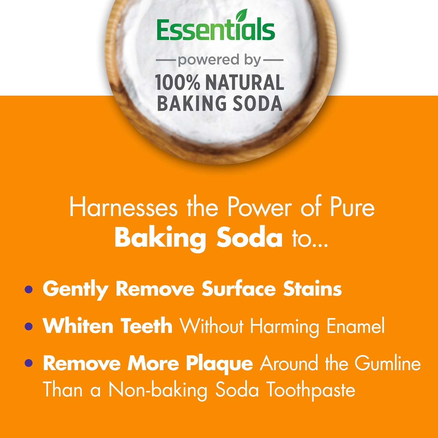 ARM_&_HAMMER_Essentials_Whiten_&_Strengthen_Fluoride_Toothpaste-4_Pack_of_4.3oz_Tubes,_Fresh_Mint-_100%_Natural_Baking_Soda-_Fluoride_Toothpaste