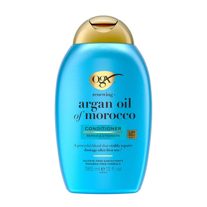 OGX_Renewing_+_Argan_Oil_of_Morocco_Conditioner,_Repair_Conditioner_&_Argan_Oil_Helps_Strengthen_&_Repair_Dry,_Damaged_Hair,_Paraben-Free,_Sulfate-Free_Surfactants,_13_fl._oz