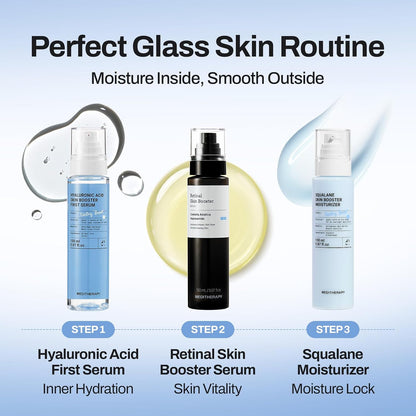 MEDITHERAPY_Retinal_Skin_Booster_Serum_5.07_fl_oz_|_Retinaldehyde,_Niacinamide,_Cica_|_Korean_Hydrating_Face_&_Body_Serum_for_Dull,_Uneven_Skin,_All_Skin_Types,_K-Beauty
