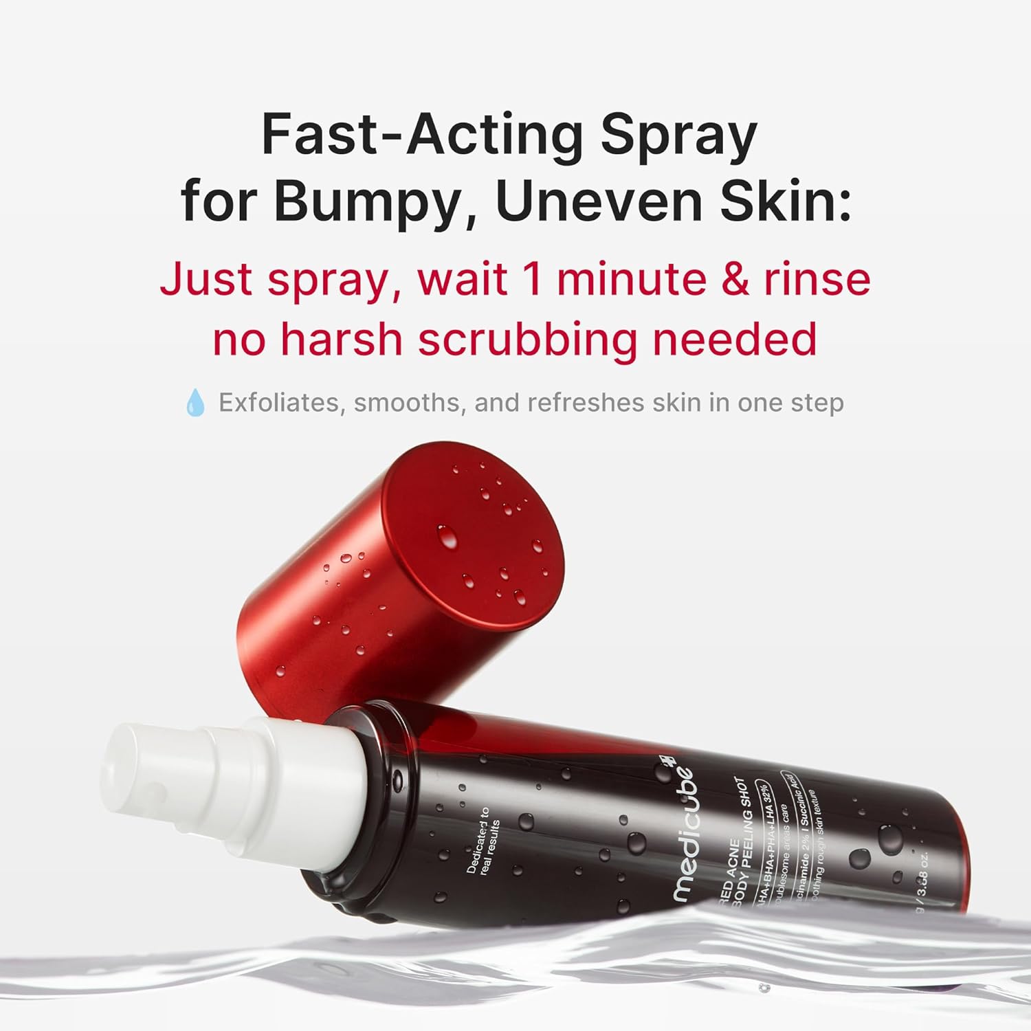 medicube_Red_Body_Peeling_Shot,_AHA_+_BHA_Exfoliating_Body_Spray_for_Summer-Ready_Smooth_Skin,_Treats_Strawberry_Skin,_Bumps_&_Breakouts,_3.88_oz