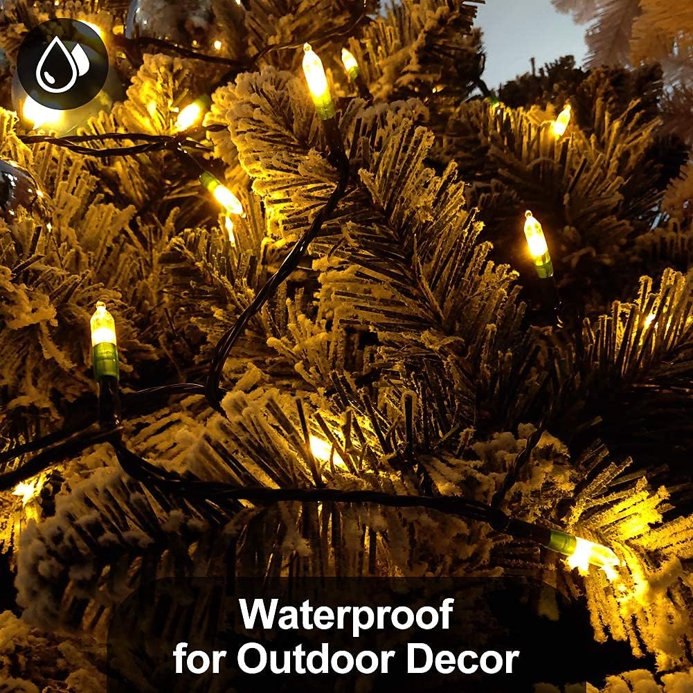 MASHANG_Christmas_Lights_-_Battery_Operated_String_Lights_50_LED_Xms_Mini_Lights_8_Modes_Green_Wire_Mini_Light_Set_with_Timer_for_Xmas_Tree_Wreath_Party_Indoor_Outdoor_Decor,_Waterproof,_Warm_White