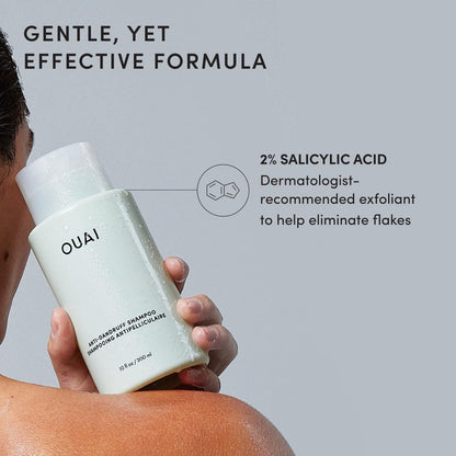 OUAI_Anti_Dandruff_Shampoo_-_Soothing_Salicylic_Acid_Shampoo_for_Flaky,_Dry_and_Itchy_Scalp_-_Reduces_Itching,_Redness_and_Irritation_-_Sulfate_Free_Scalp_Care_(10_Fl_Oz)